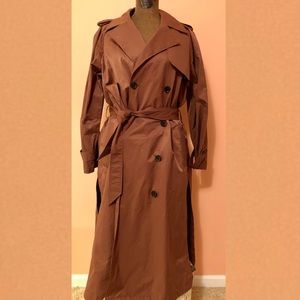 A New Day Chocolate Trench Coat